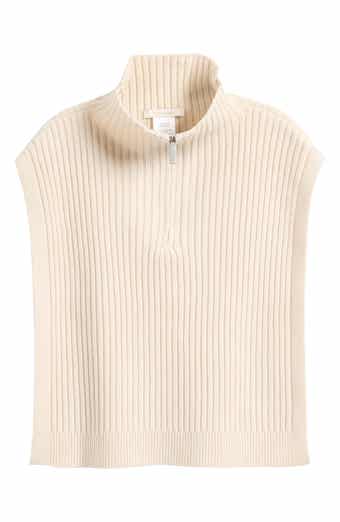 The Knit Tuck In Half Zip Dickey