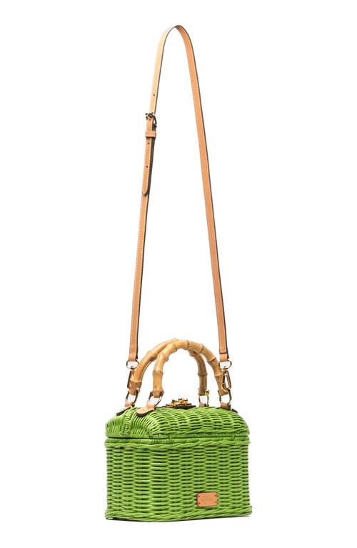 Frances Valentine Hannah Woven Wicker Lunchbox