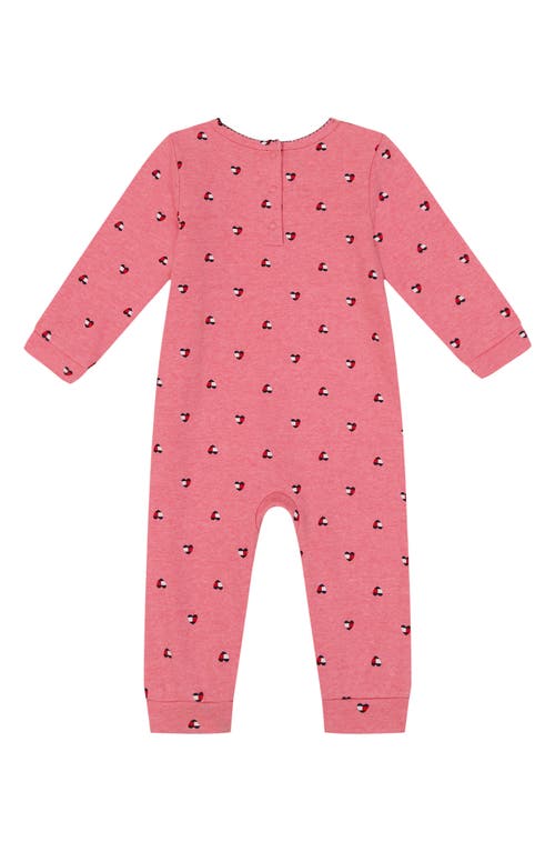 Tommy Hilfiger Long Sleeve Coverall & Headband Set In Pink