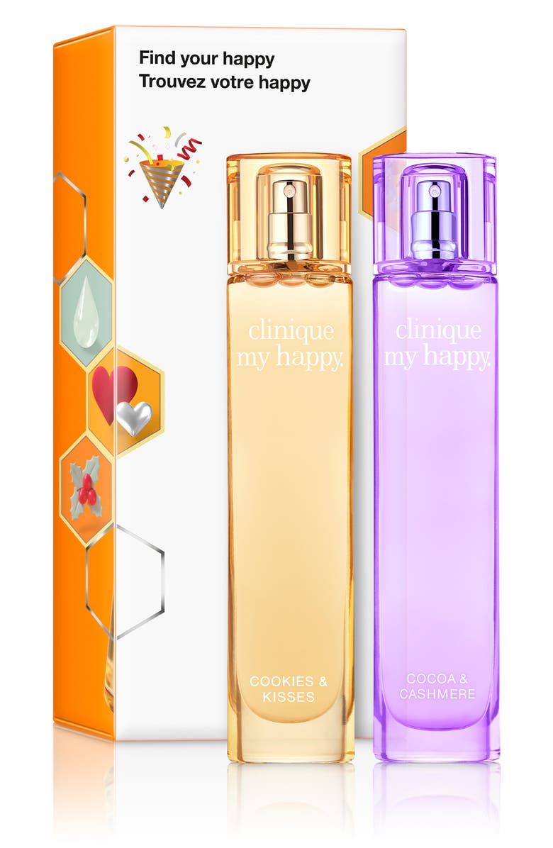 Clinique Find Your Happy Fragrances - Set of 2, Main, color,