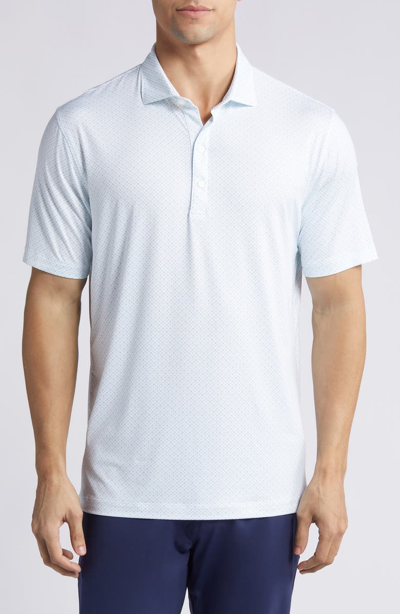 johnnie-O Kelso Microprint Performance Golf Polo, Main, color,
