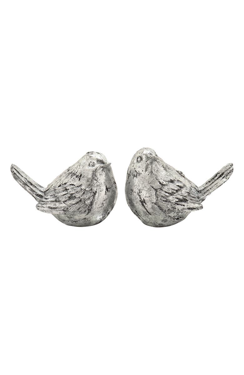 SONOMA SAGE HOME Polystone Bird Sculpture - Set of 2, Main, color,