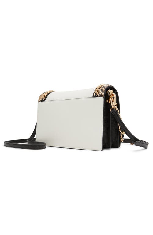 Aldo Mixed Material Crossbody Bag In Multi