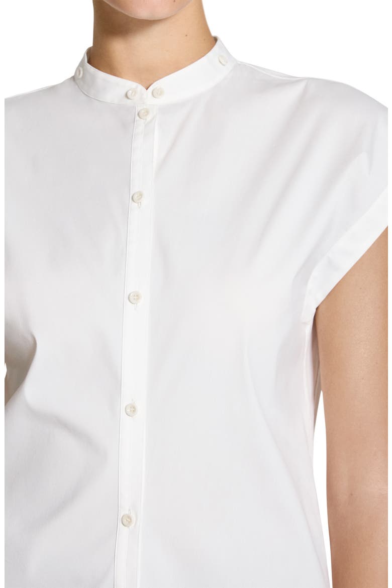 Good Sleeveless Button-Up Shirt, Alternate, color, WHITE