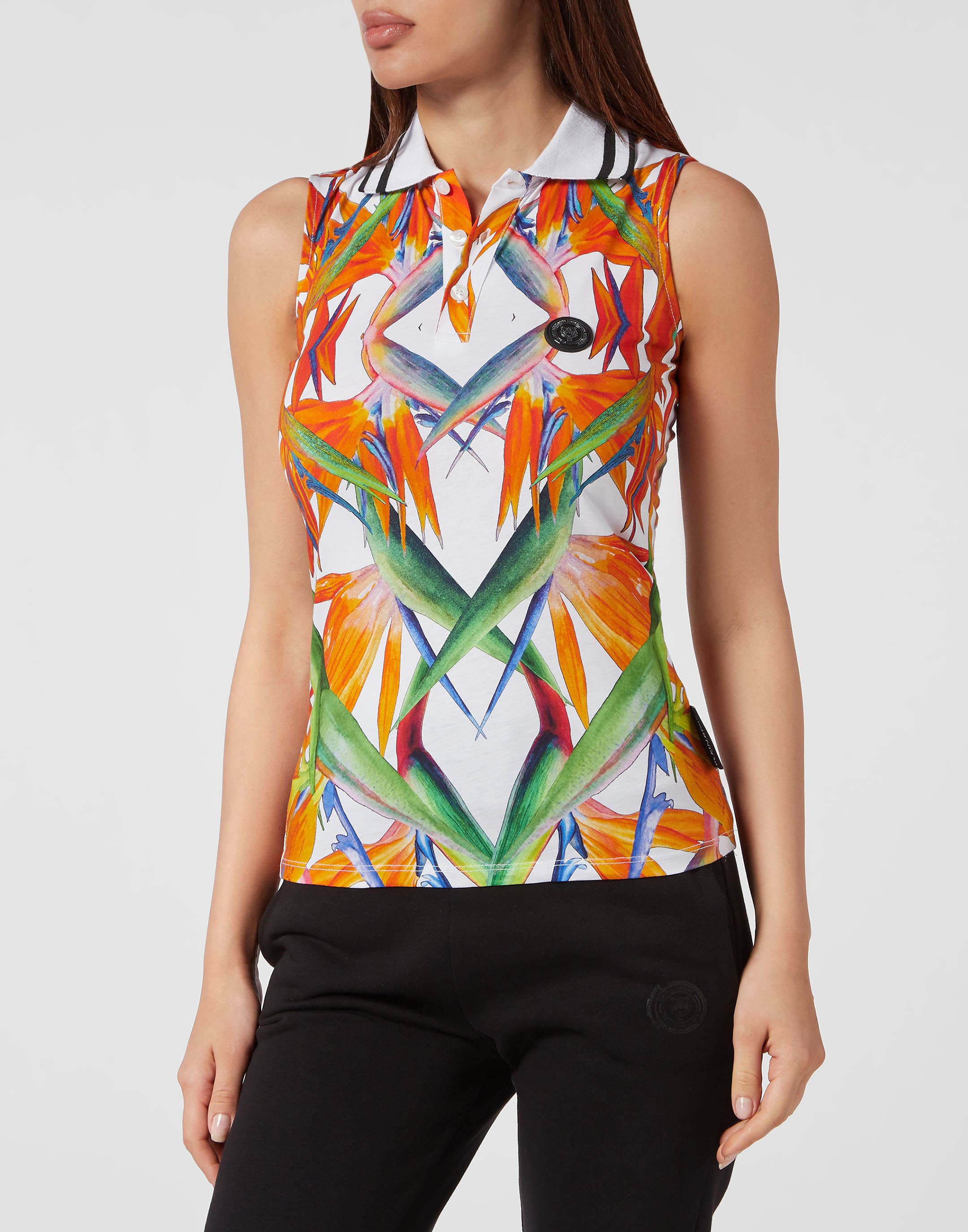 white/multicolored