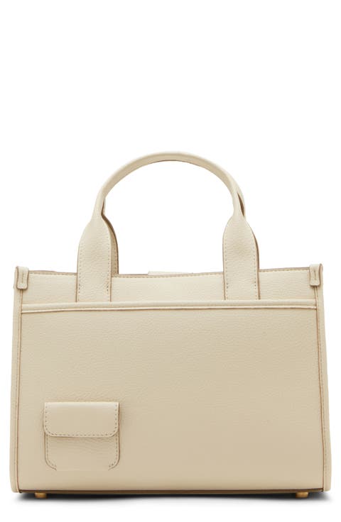 Midi Satchel with Pouch