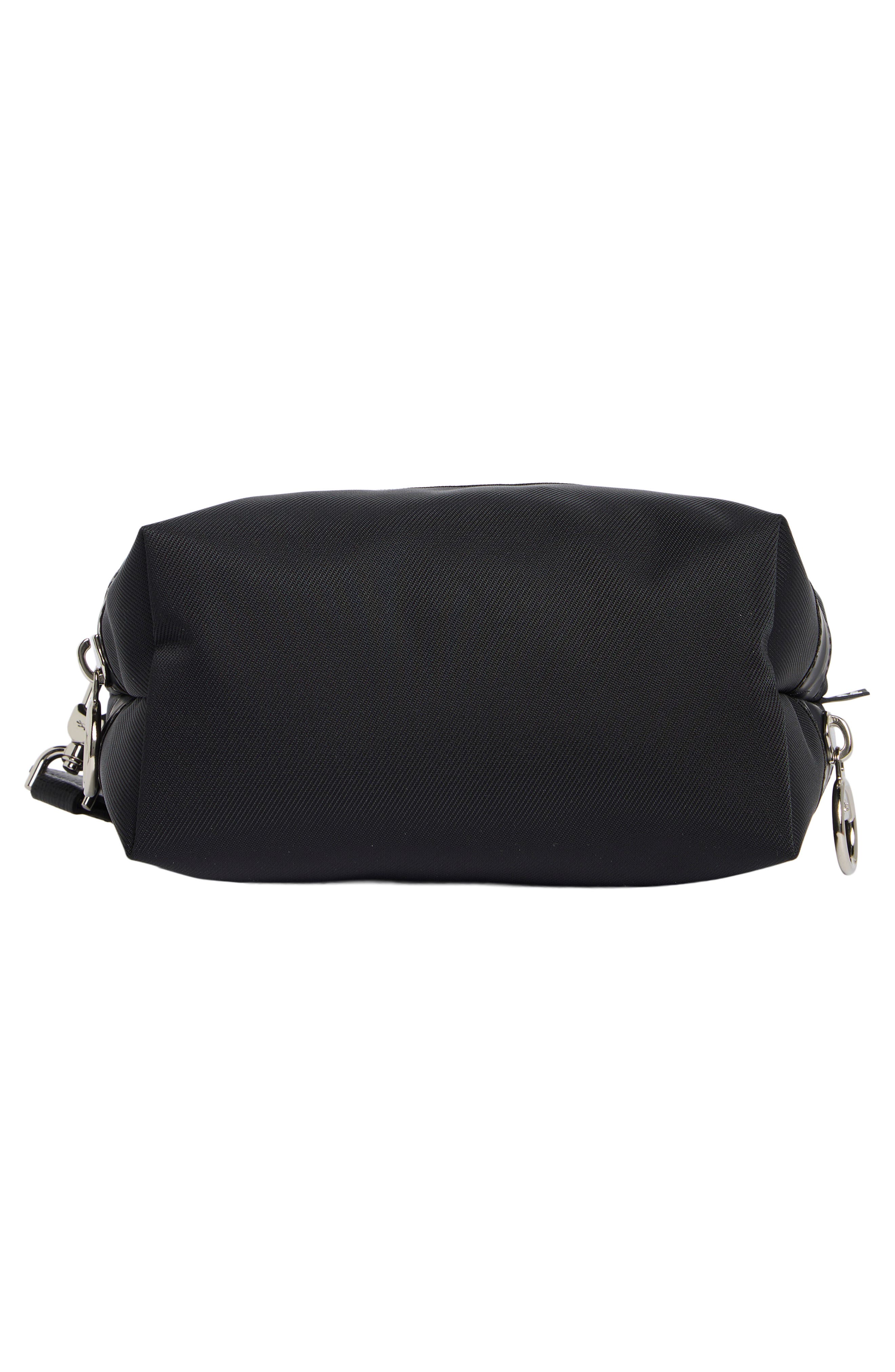 Longchamp Extra Small Le Pliage Energy Canvas Crossbody Bag, Alternate, color, Black