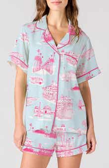 Katie Kime California Toile Short Pajamas
