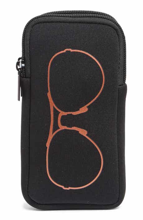 MYTAGALONGS Double Eye Zip Eyeglasses Case