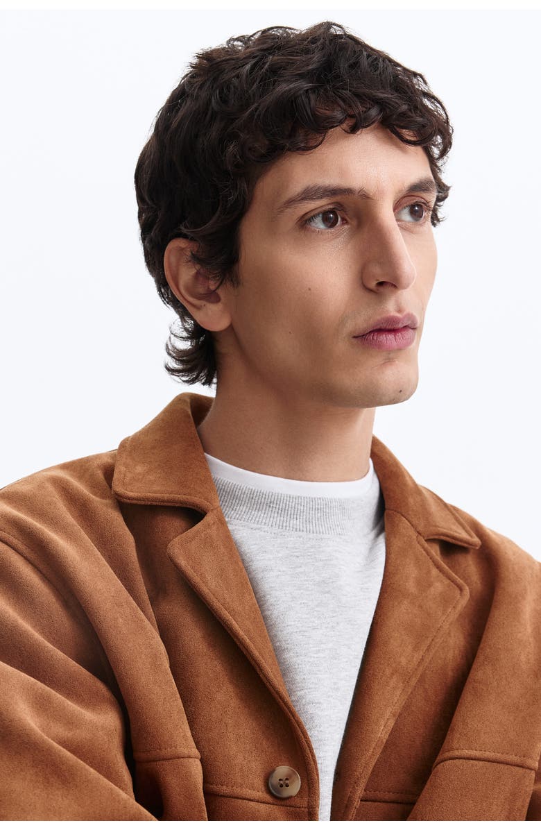 H&M Jacket, Alternate, color, Brown