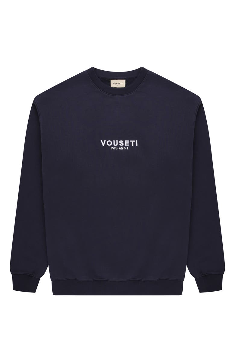 VOUSETI OG Fleece Crewneck Sweatshirt, Alternate, color, 