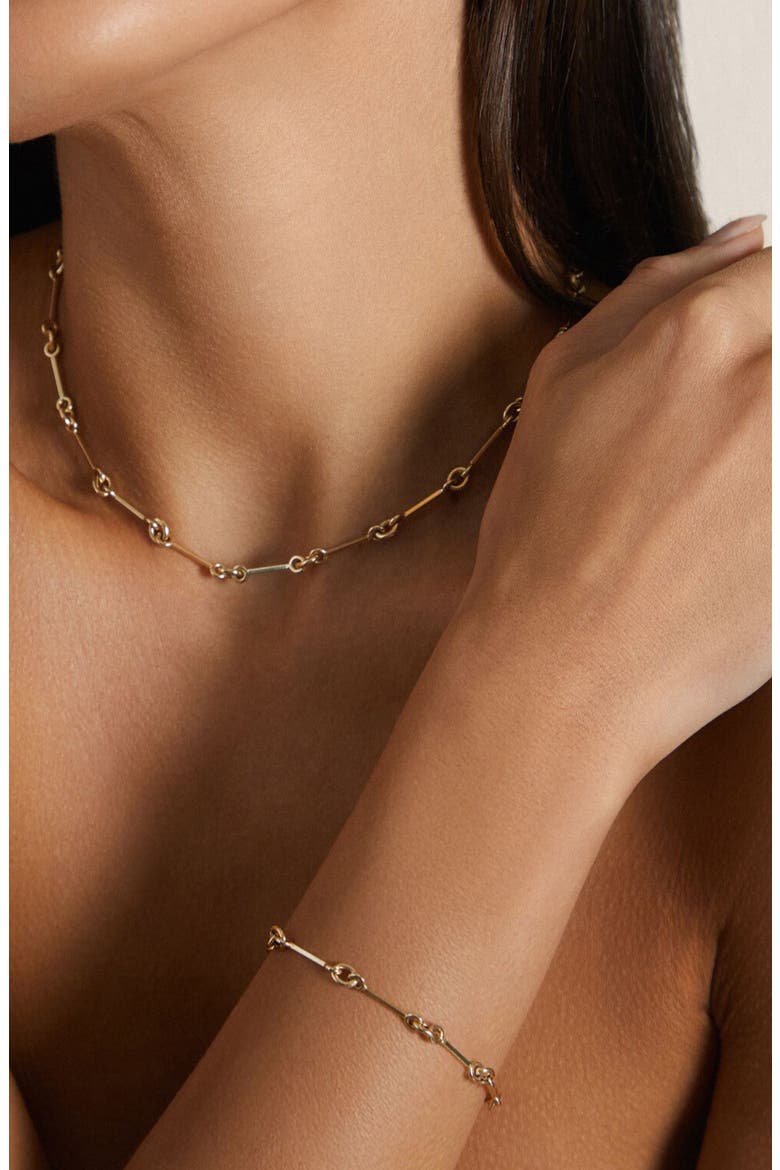Reese 14k Gold Chain Bracelet, Alternate, color, 14K YELLOW GOLD