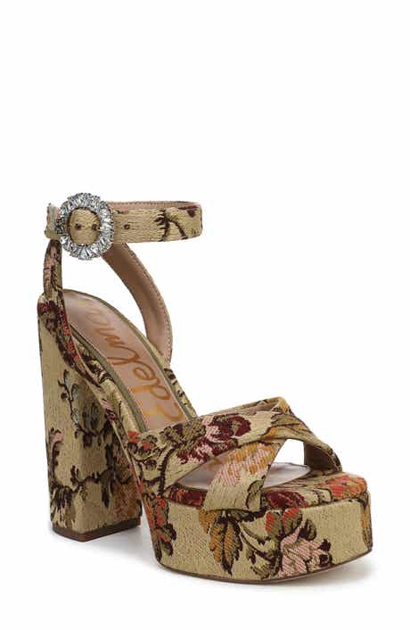 Sam Edelman Savannah Glow Ankle Strap Platform Sandal