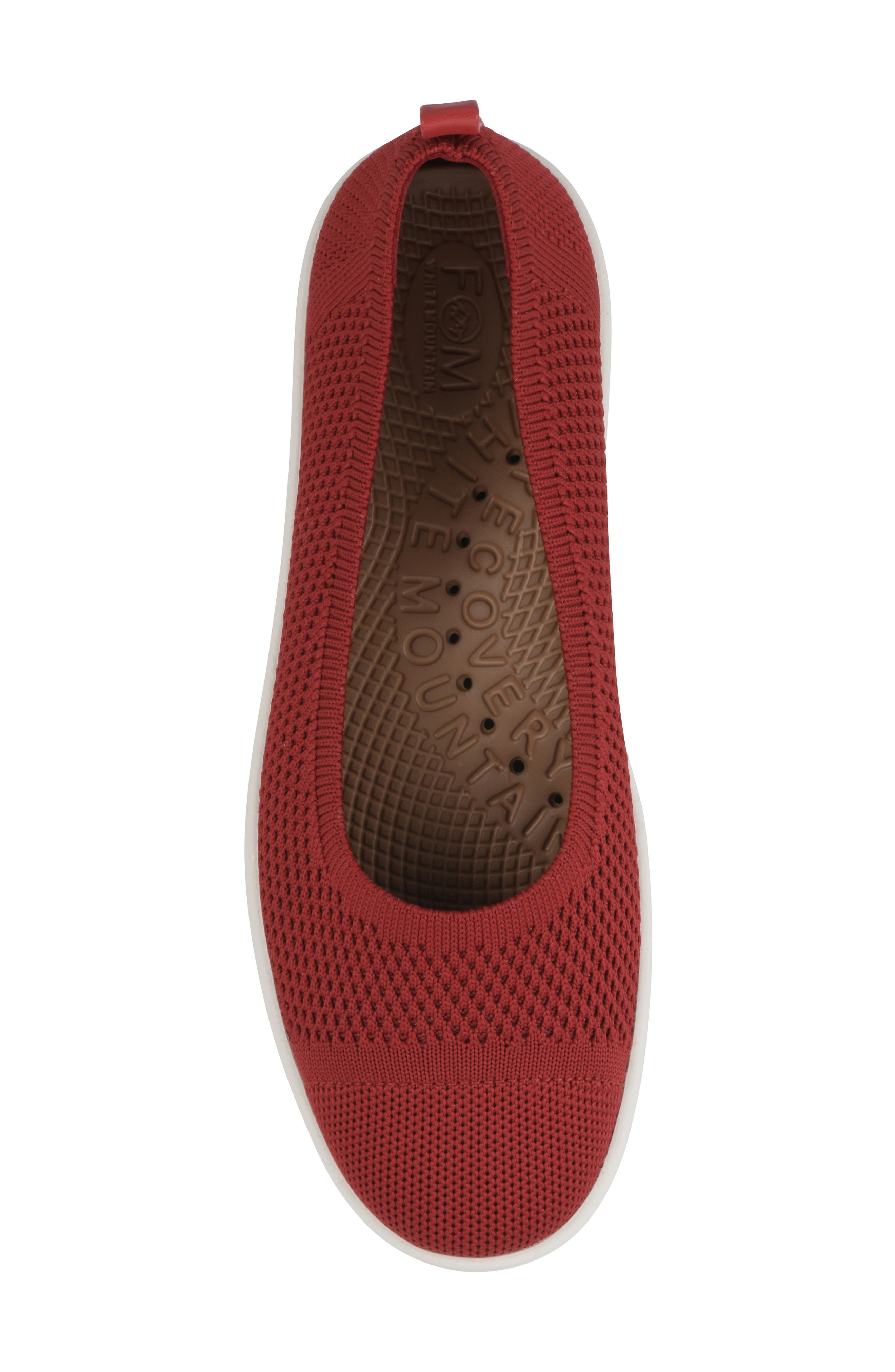 Naveen FOM Recovery Flat, Alternate, color, CRUELLA RED/ FABRIC