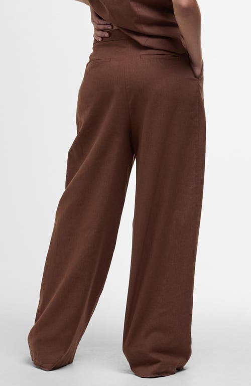 Barbour Lucy Pants In Walnut