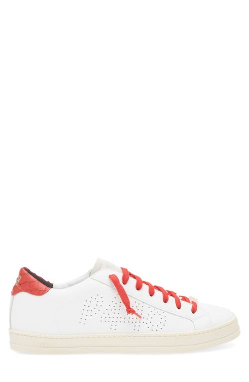 P448 John Sneaker In White