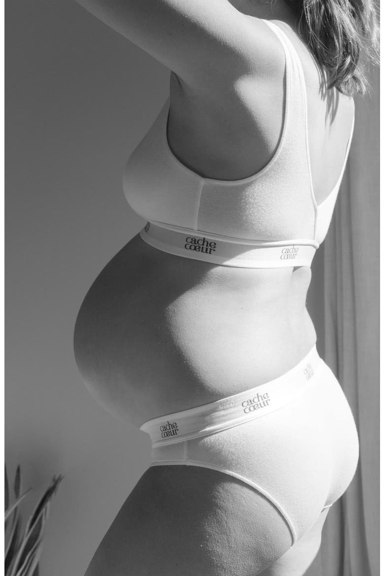 Life Maternity Briefs, Alternate, color, WHITE