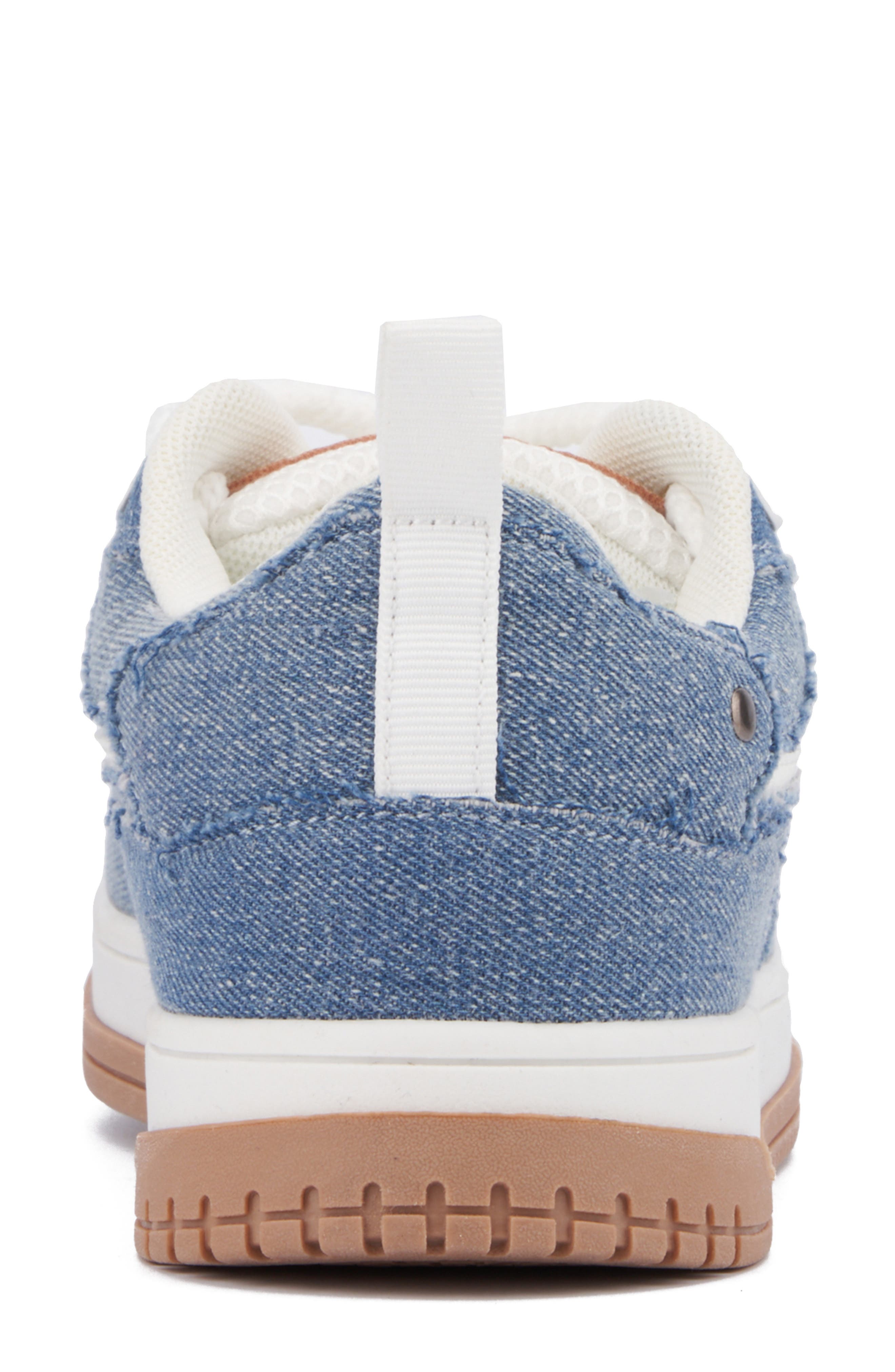 OLIVIA MILLER Famous Low Top Sneaker, Alternate, color, Blue