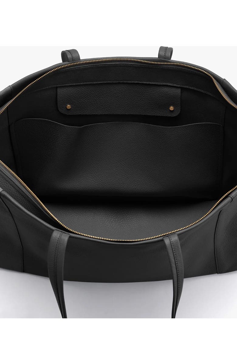 Cuyana Easy Overnighter Bag, Alternate, color, Black