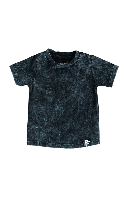 Laree + Co Basic Baby's Tee in Onxy Acidwash  product