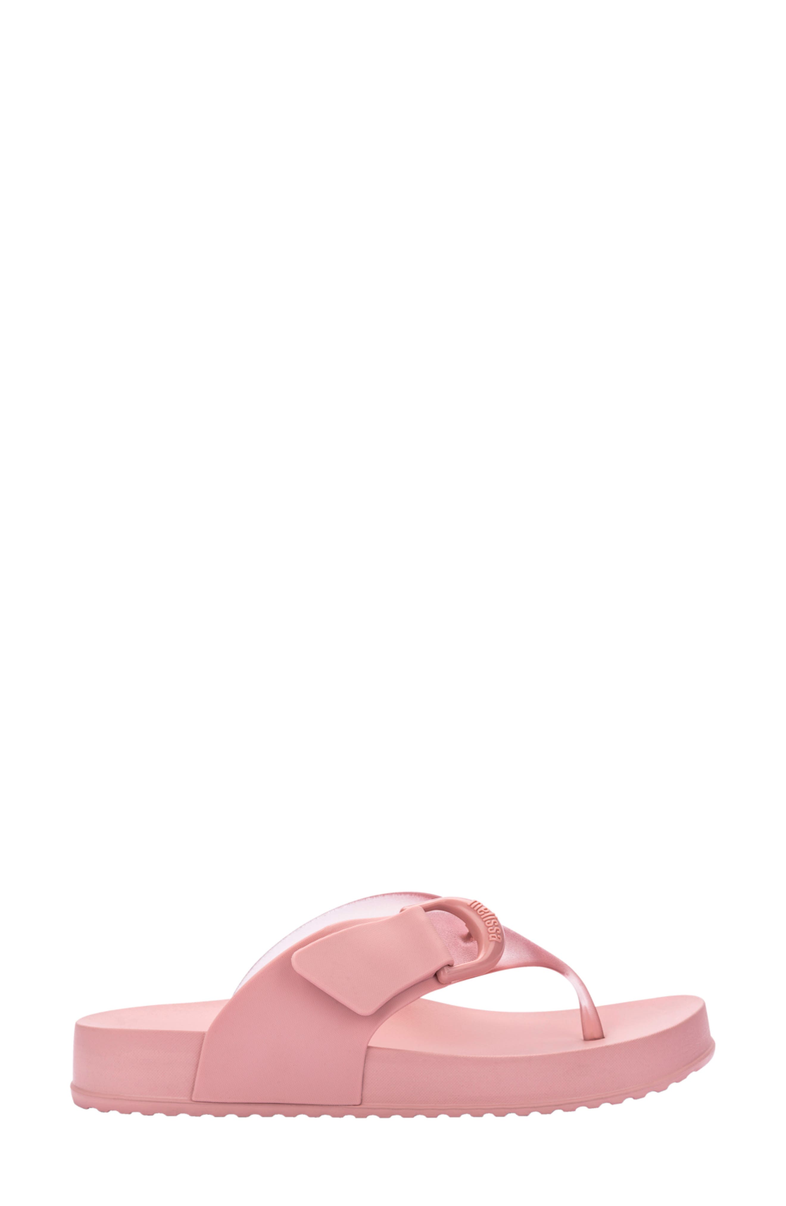 Cozy Water Resistant Platform Flip Flop, Alternate, color, PINK/ PINK