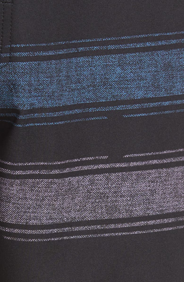 TravisMathew Confetti King Swim Trunks, Alternate, color, Black