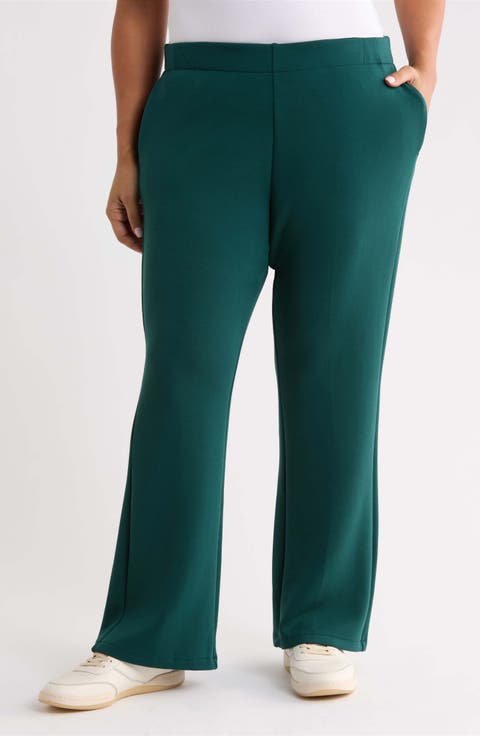 Flare Leg Scuba Pants