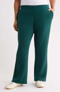 Caslon® Flare Leg Scuba Pants