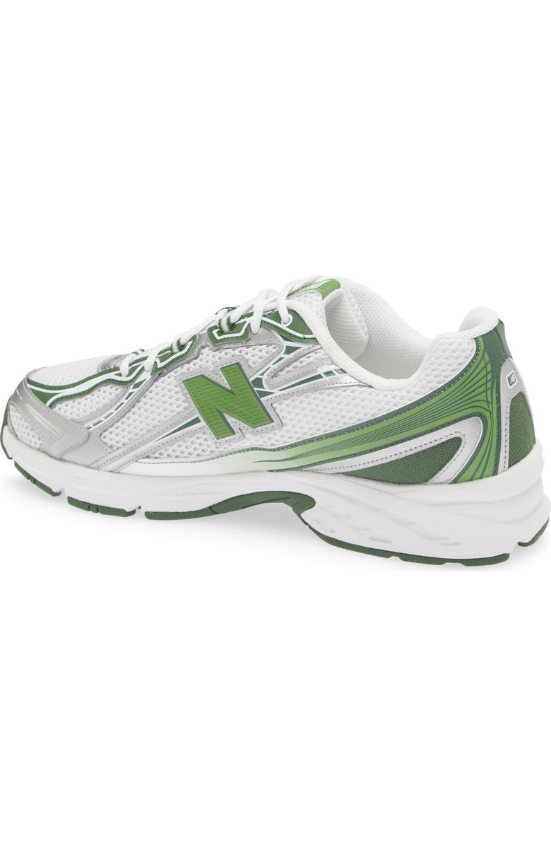 New Balance Gender Inclusive 740 Sneaker, Alternate, color, White/ Alpine Green