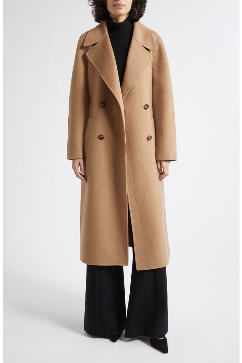 Rene Wool & Cashmere Blend Coat, Main, color, CAMEL