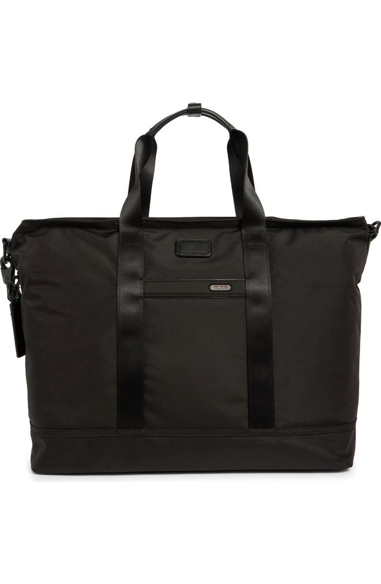 TUMI Carryall Tote Bag, Main, color, Black