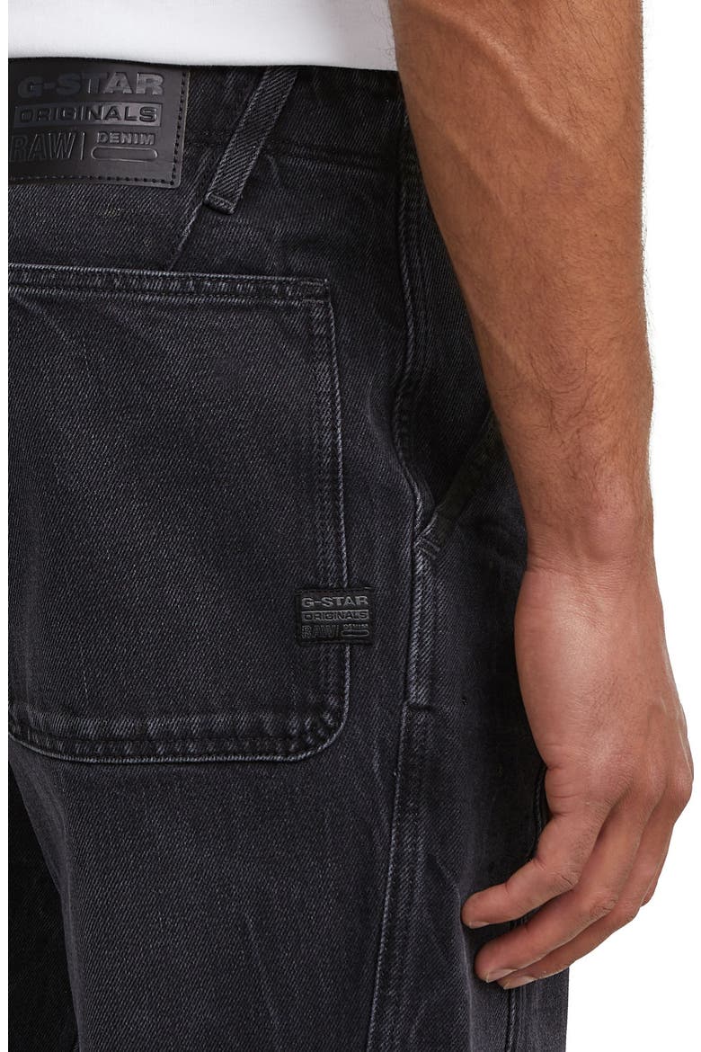 Contor 3D Straight Leg Jeans, Alternate, color, WORN IN DARK MOON