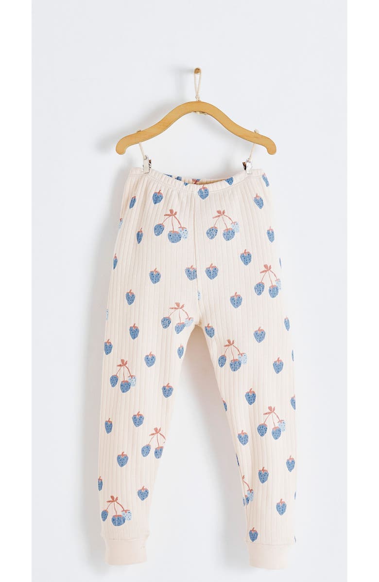 Babycottons Premium Cotton Berrypop Snug Fit Long Pajama Set for Infant, Alternate, color, Blue