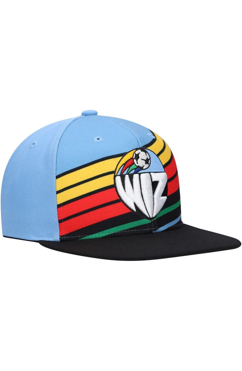 Mitchell & Ness Men's Mitchell & Ness Sky Blue Sporting Kansas City Jersey Hook Snapback Hat, Alternate, color, Blue