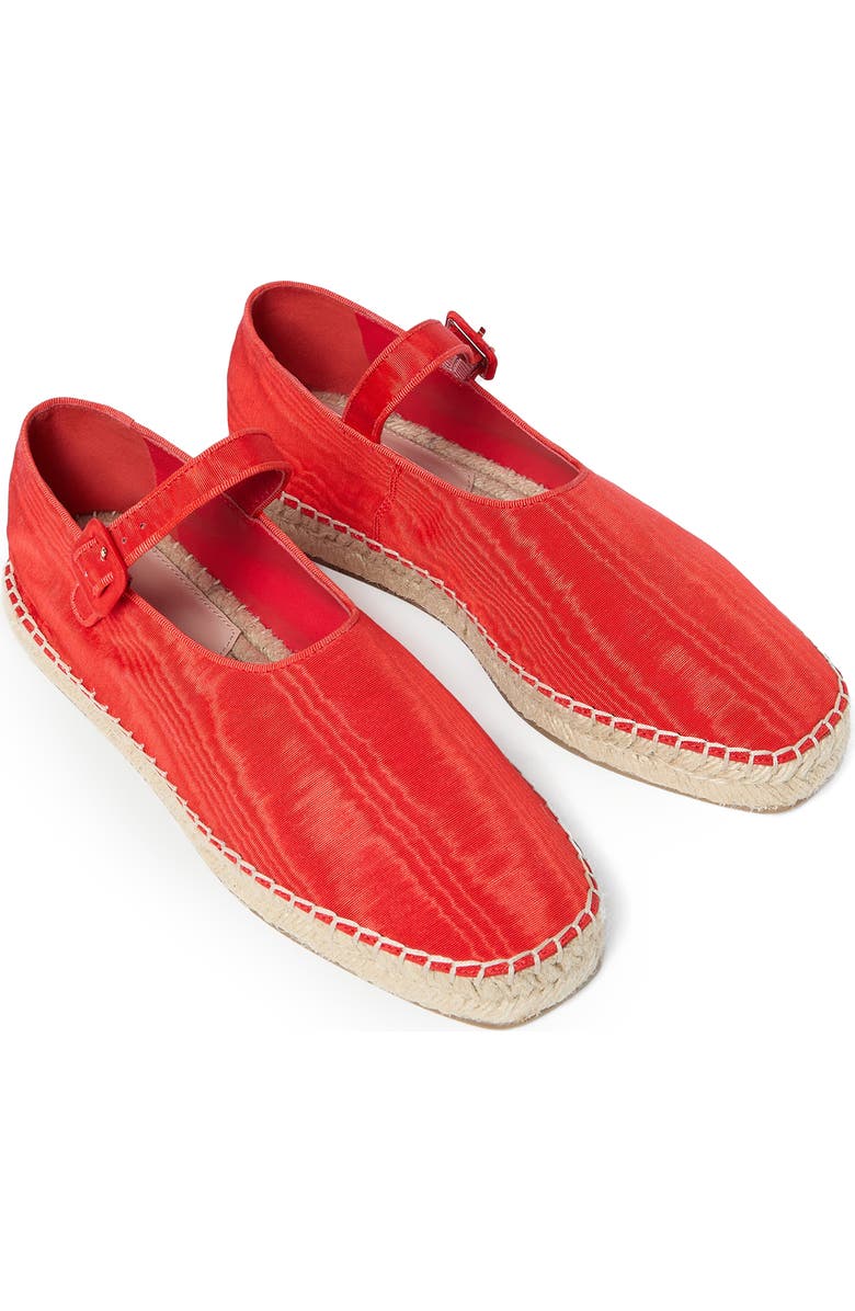 Loeffler Randall Clover Mary Jane Espadrille, Alternate, color, Red