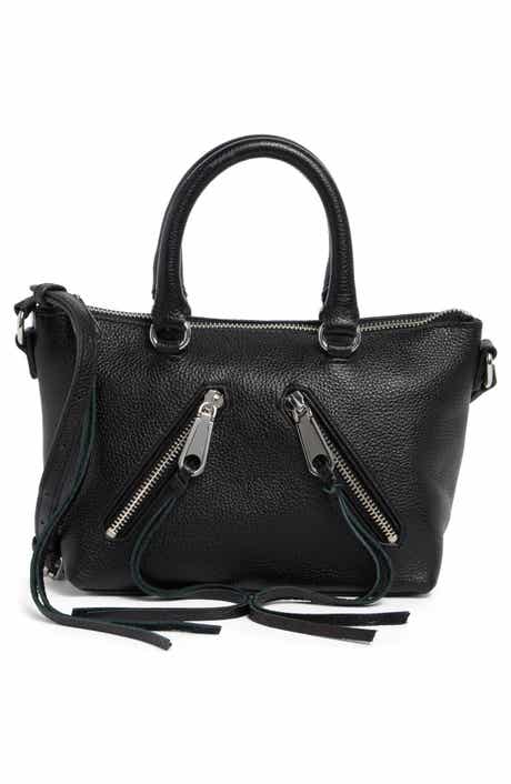 Rebecca Minkoff Micro Moto Leather Satchel