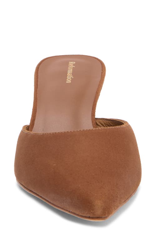 Reformation Wilda Kitten Heel Mule