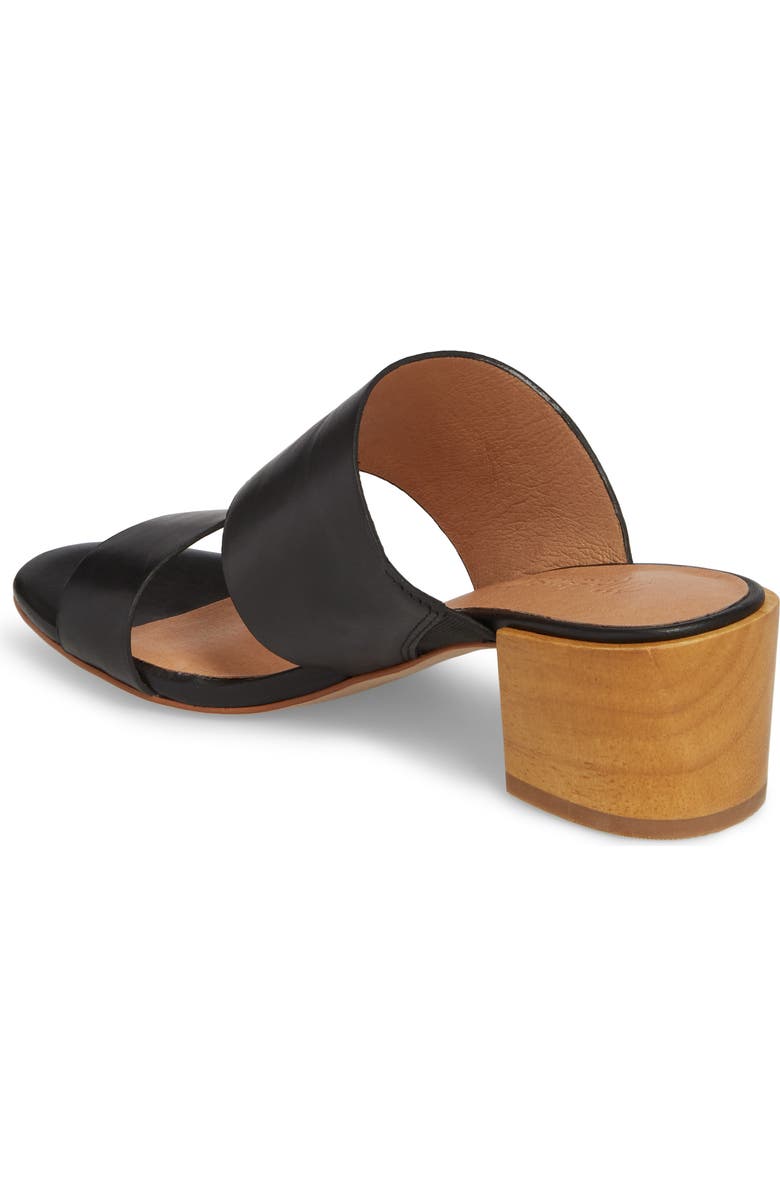 Madewell Kiera Block Heel Slide, Alternate, color,