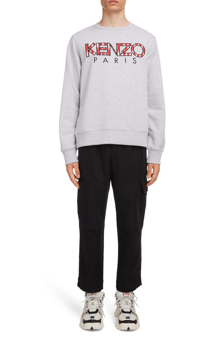 KENZO Paris Crewneck Sweatshirt, Alternate, color, 
