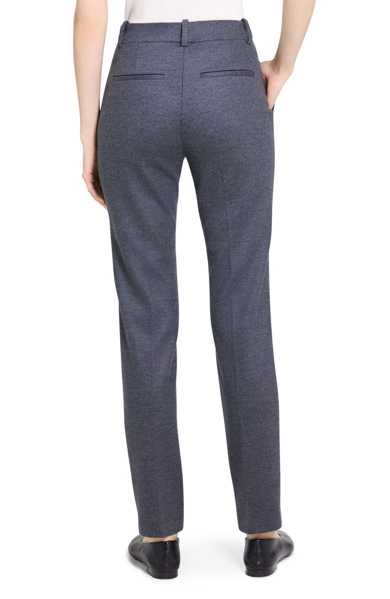 Theory Slim Fit Wool Blend Pants, Alternate, color, New Charcoal Melange