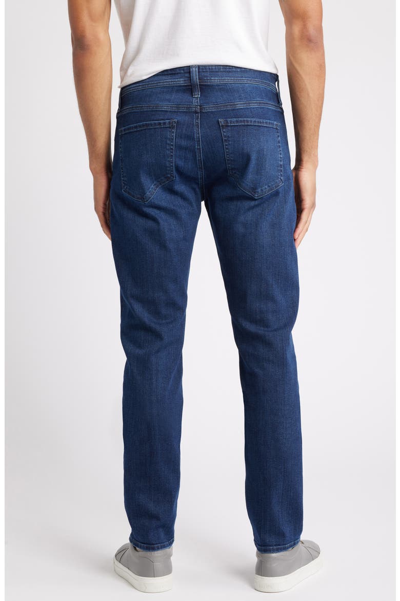 Slim Straight Leg Jeans, Alternate, color, DK MEDIUM DENIM