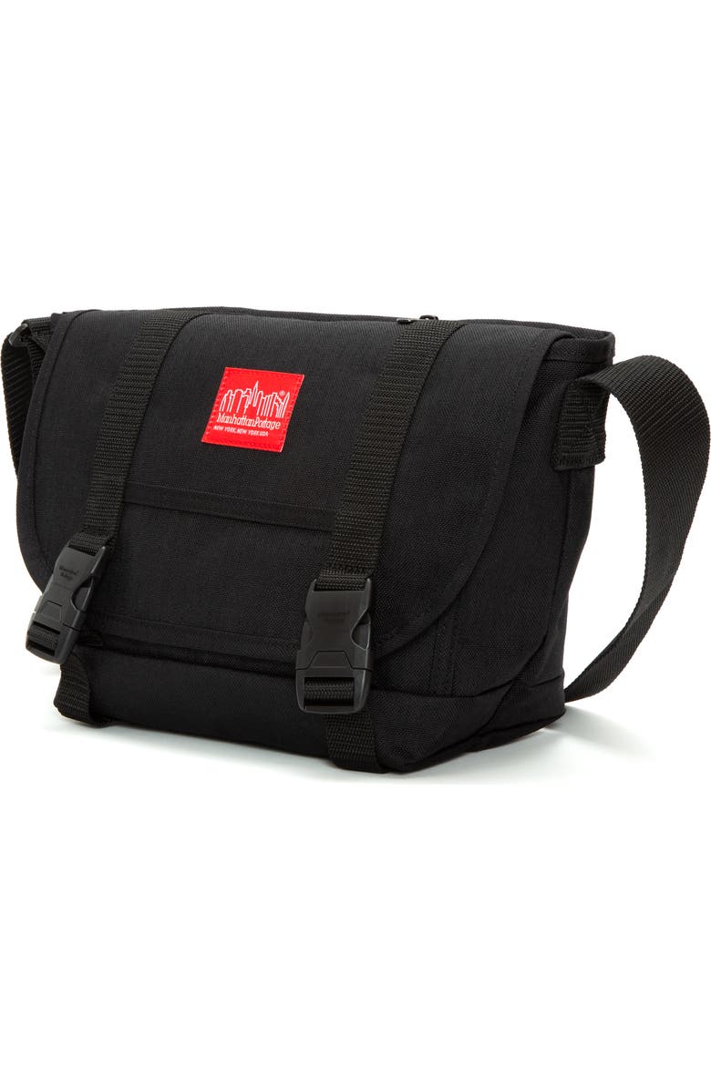 Manhattan Portage NY Messenger Bag Jr, Alternate, color, Black