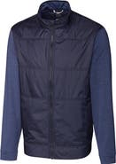 Cutter & Buck Stealth Hybrid Quilted Full Zip Jacket