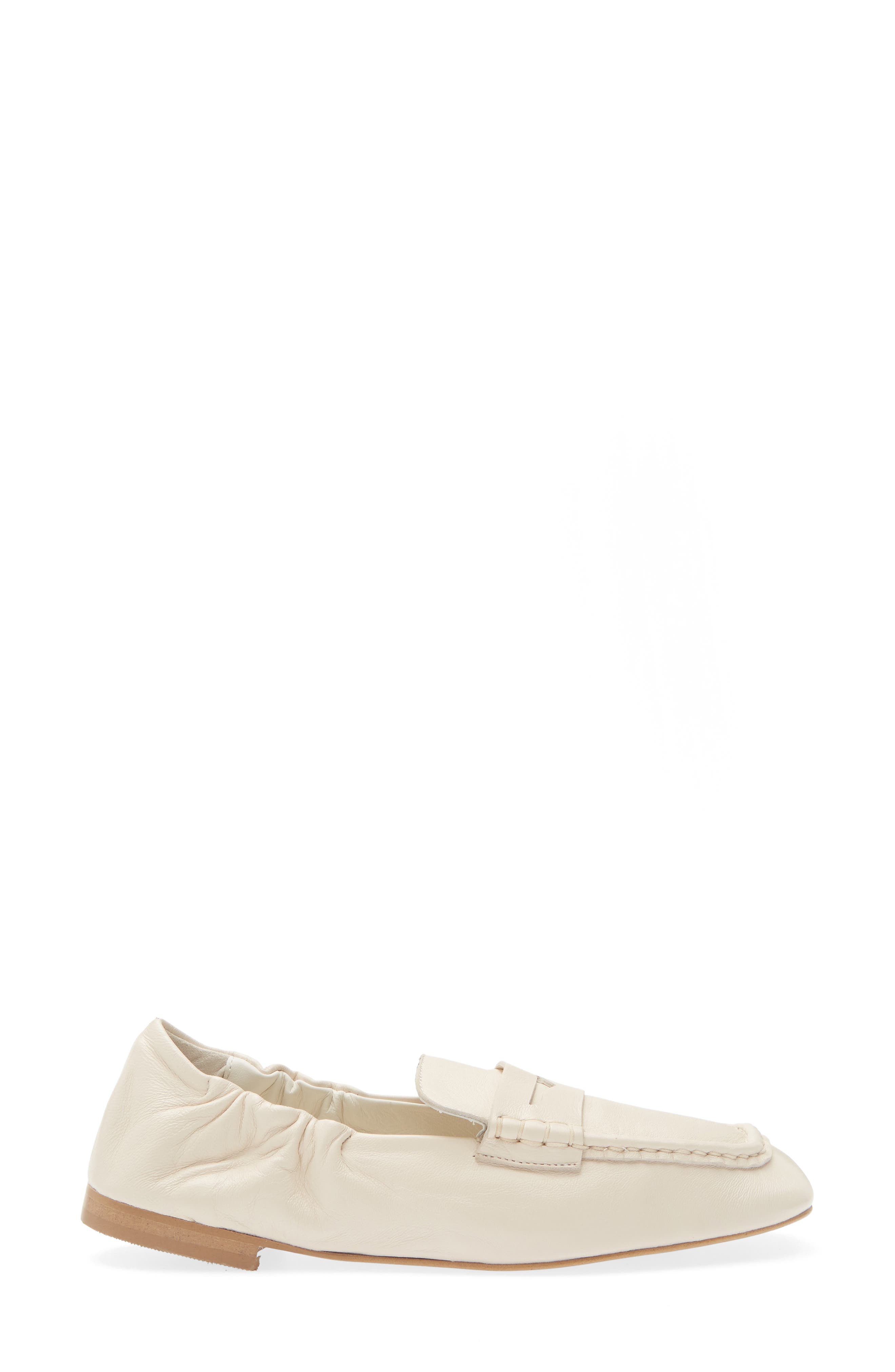 Arlie Penny Loafer, Alternate, color, MILK LEATHER