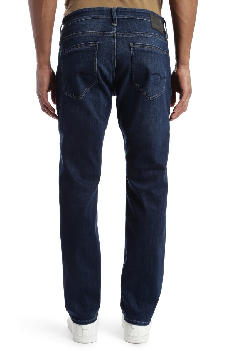 Mavi Jeans Marcus Slim Straight Leg Jeans, Alternate, color, Dark Blue Supermove
