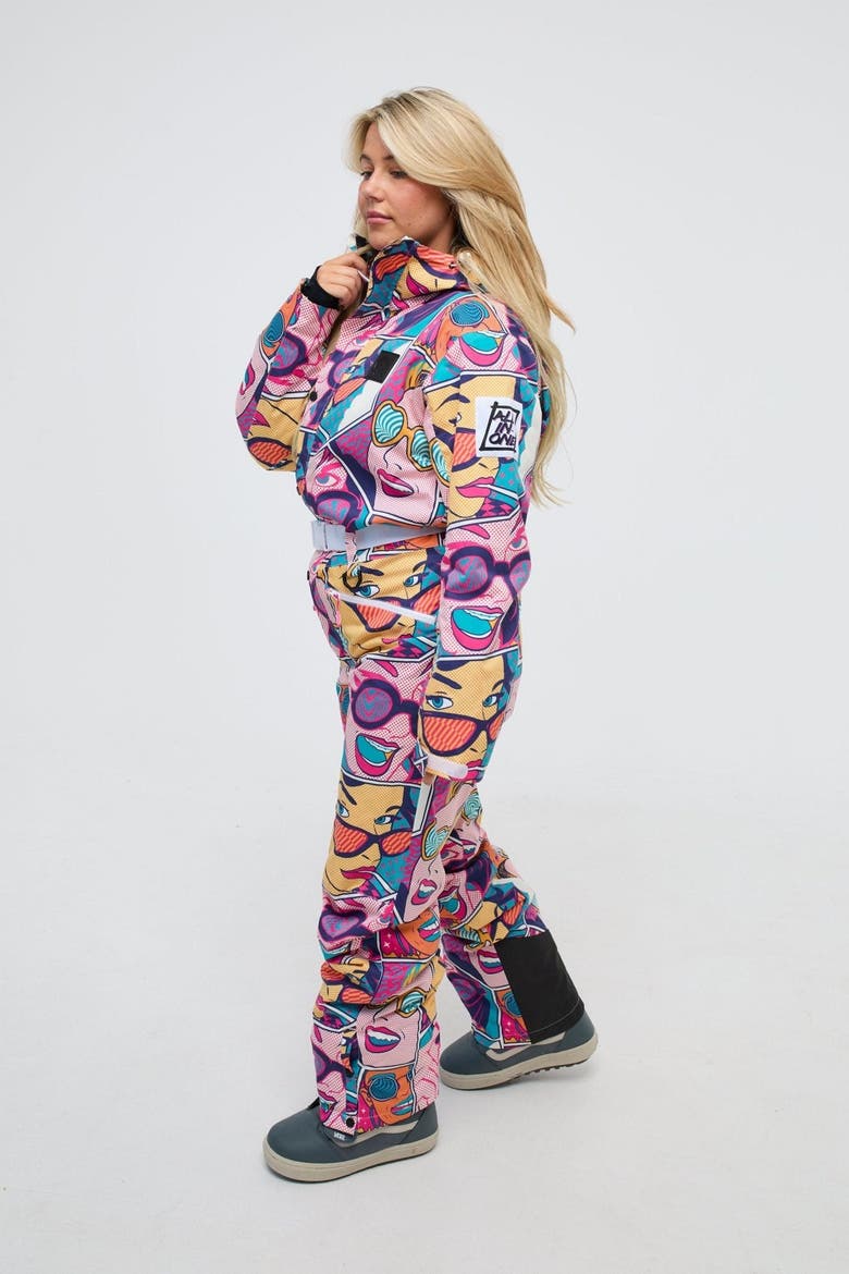 Comic Book Candy - Shaped Women's Ski Suit, Alternate, color, multi-colour