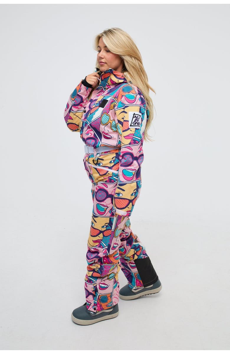 OOSC Comic Book Candy - Shaped Women's Ski Suit, Alternate, color, Multi-Colour