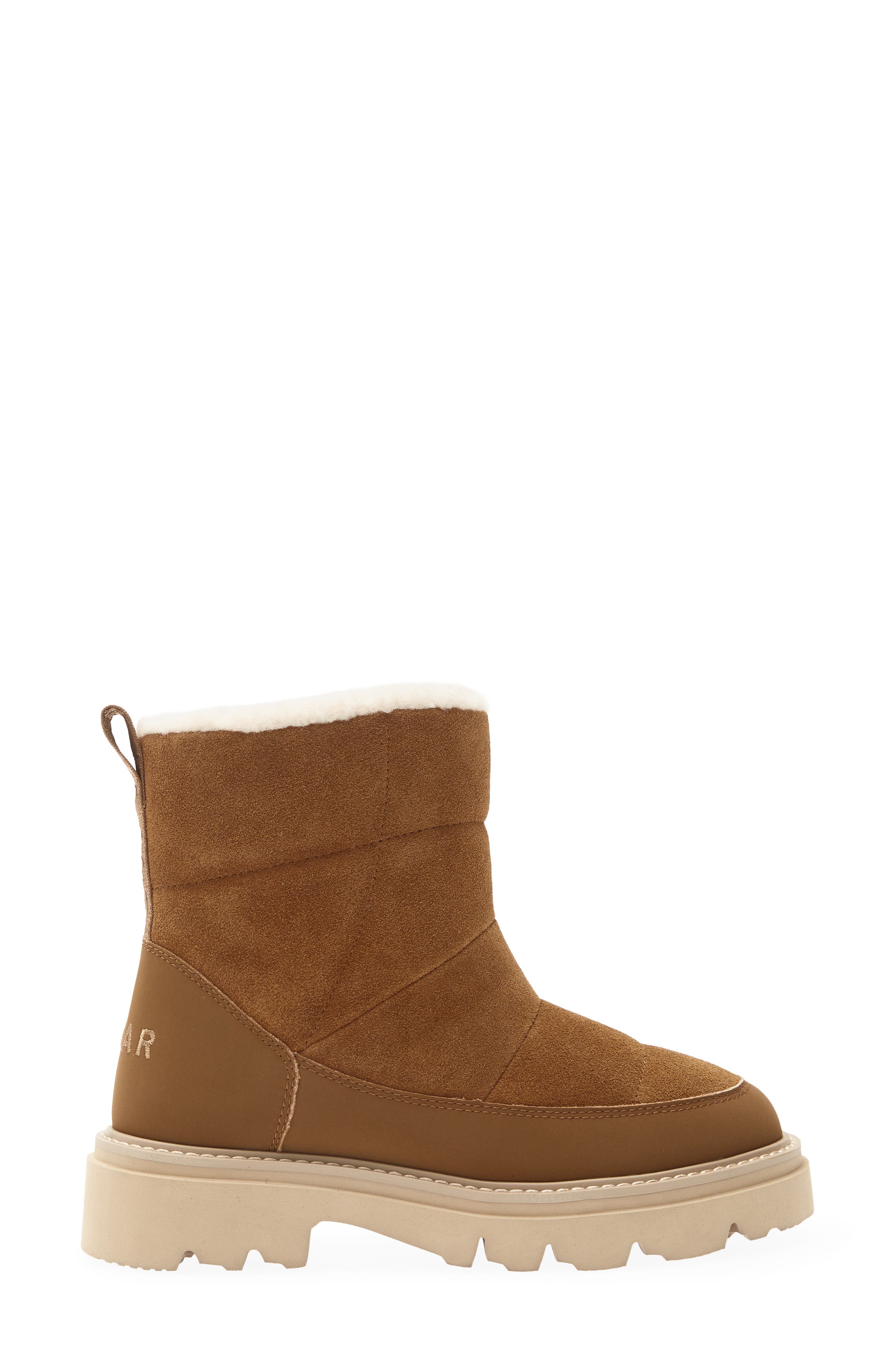 Aura Leather Boot, Alternate, color, CHESTNUT