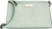 Kate Spade New York kenzie glitter mini crossbody bag