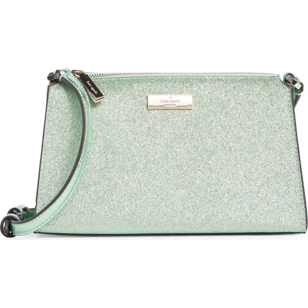Kate Spade New York Kenzie Glitter Mini Crossbody Bag In Blue